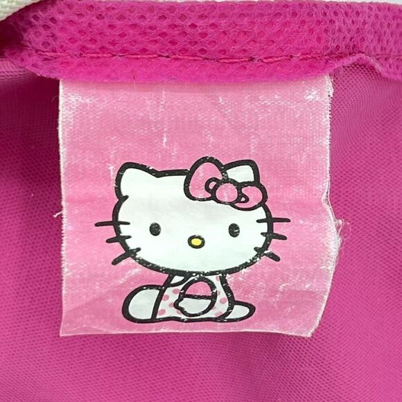 Hello Kitty Hawaiian Rainbow Lightweight Canvas Beach Tote Bag by Sanrio - Picture 4 of 8